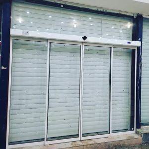 درب اتوماتیک شیشه ای